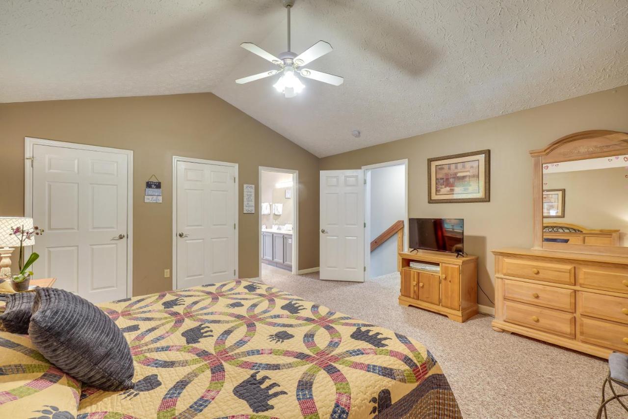 Gatlinburg Vacation Rental Balcony With Hot Tub! Bagian luar foto