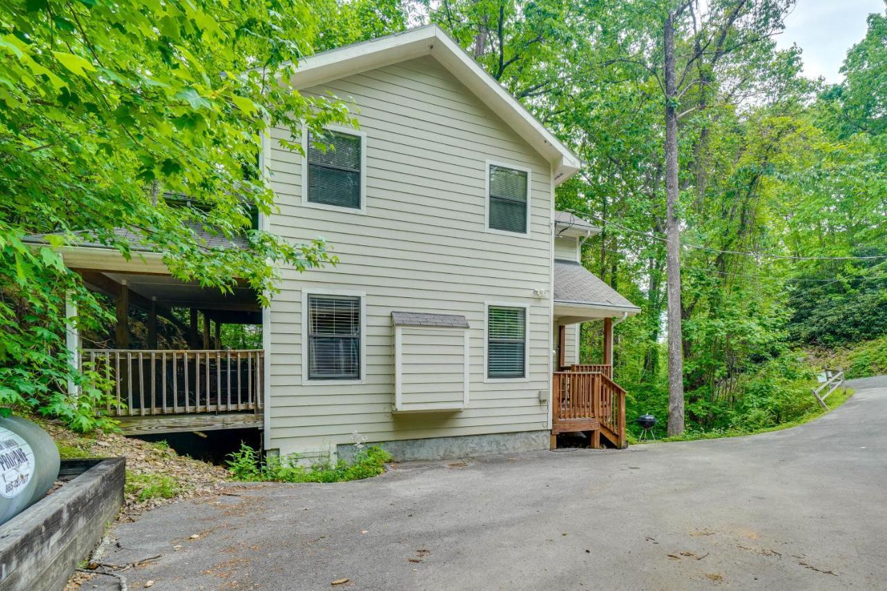 Gatlinburg Vacation Rental Balcony With Hot Tub! Bagian luar foto